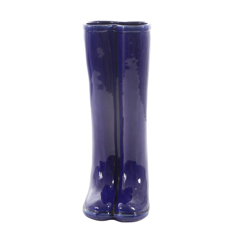 Sagebrook Home Ceramic Boots Umbrella Stand & Reviews Wayfair